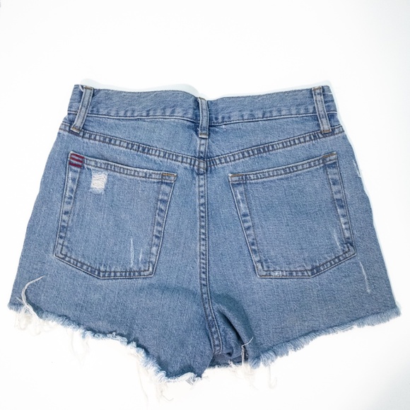 NWOT BDG Urban Outfitters Brand Blue Denim Jean Girlfriend Summer Style Shorts - Picture 2 of 10